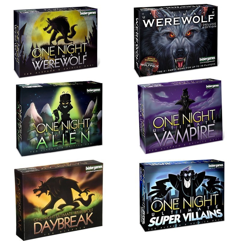 Board Game Villainous - Parti Oyunu Bir Gece Ultimate Kurt