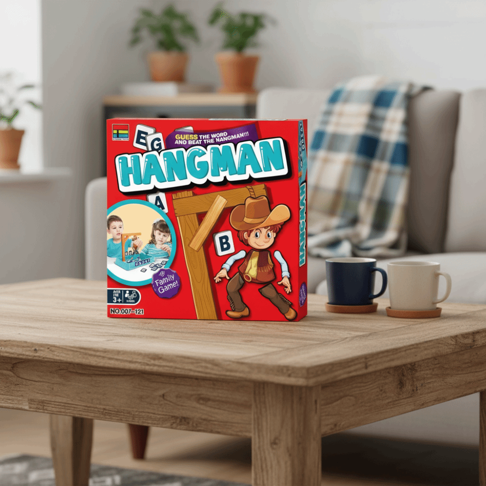 Board Game For 5 Players - Çok Oyunculu Manyetik Hangman Masa Oyunları