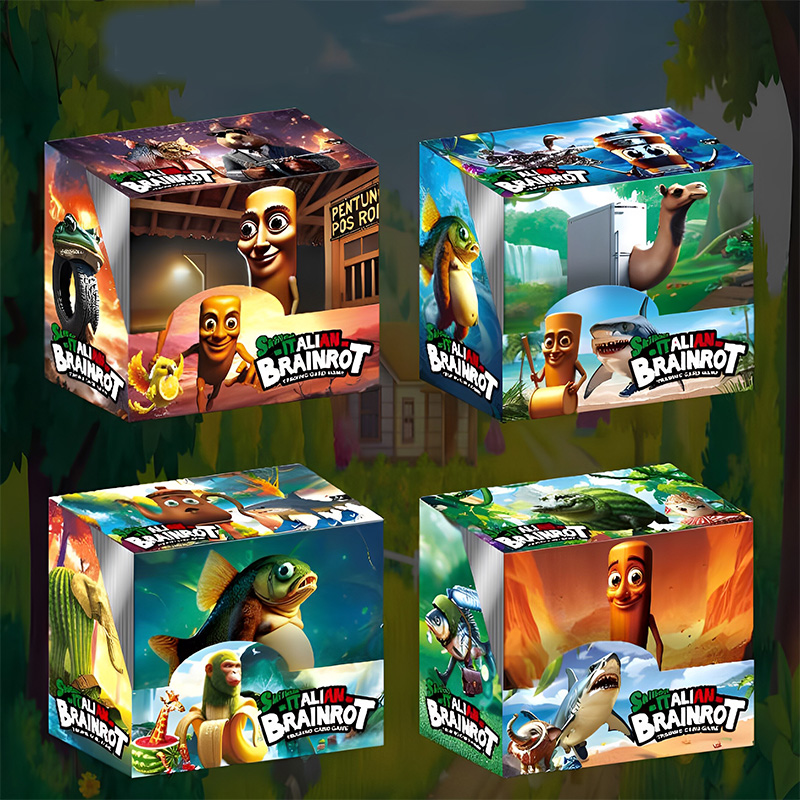 Board Game Detective - AI Shanhaijing Çizgi Film Kartları Kutu
