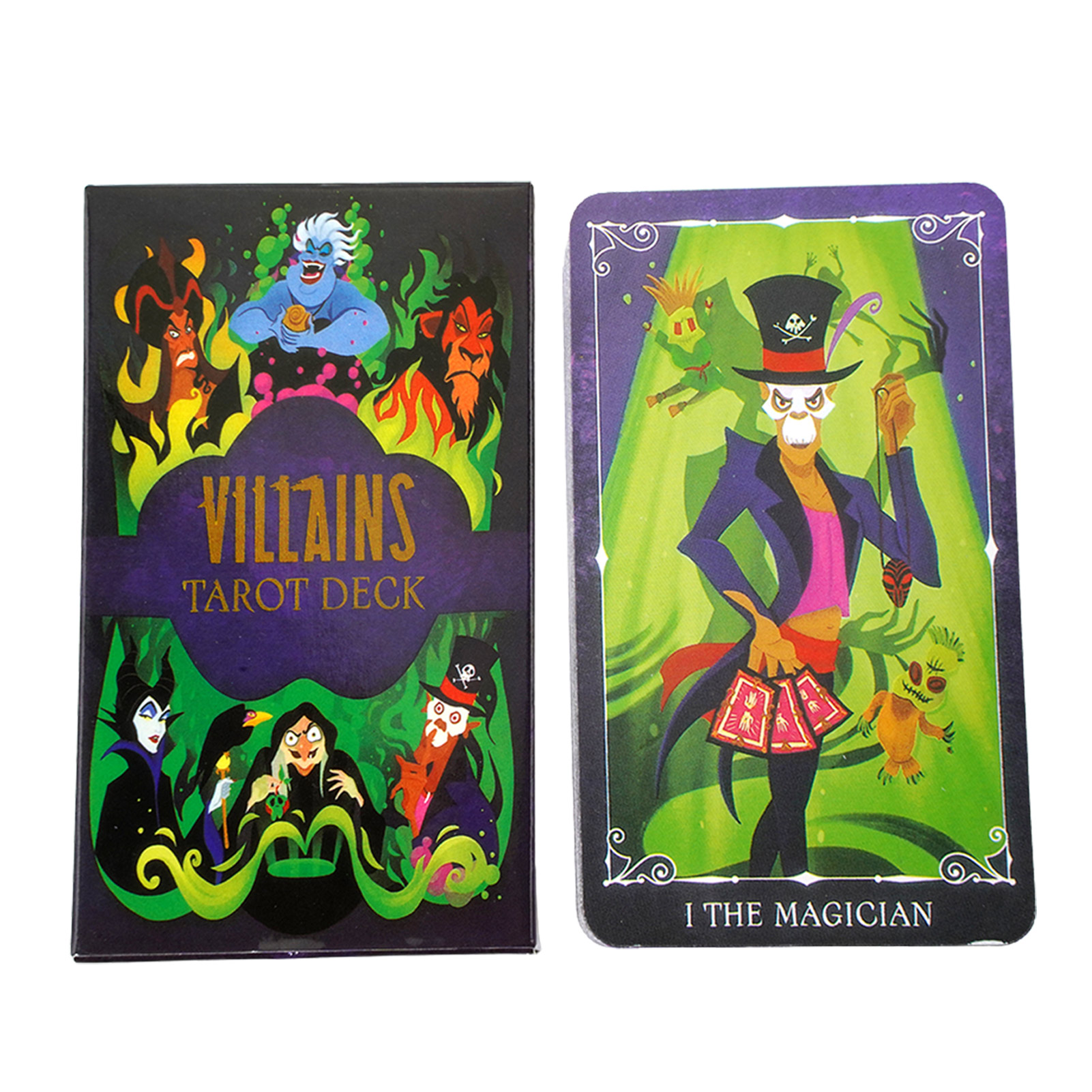 Tarot Oracle kart gizemli Divi - Board Game Villainous incelemesi ve fiyatı