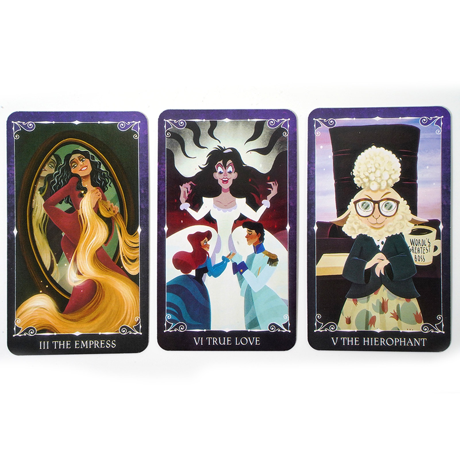 Tarot Oracle kart gizemli Divi - Board Game Villainous incelemesi ve fiyatı