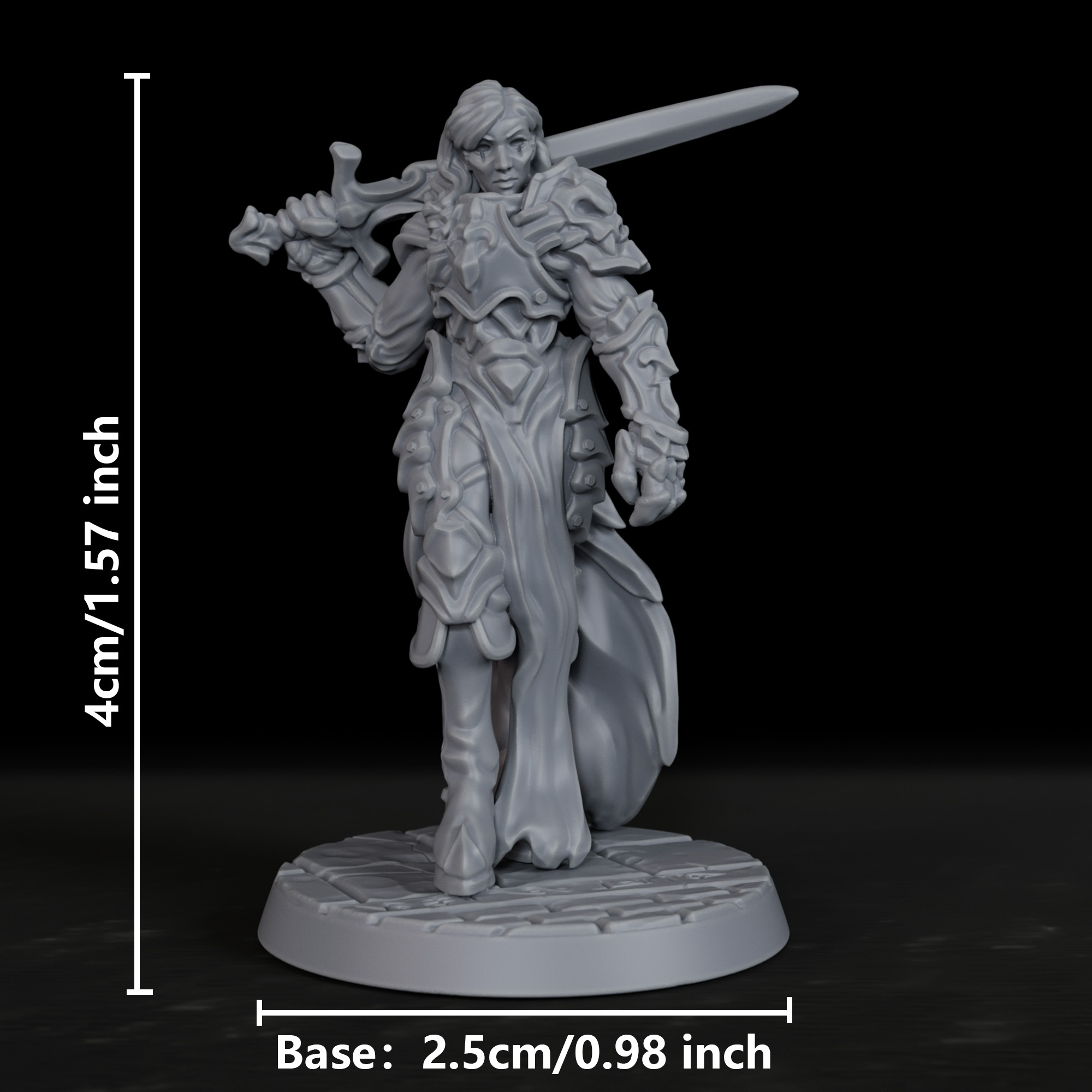RPG Anti-Paladin Minyatürü - N - Board Game Villainous incelemesi ve fiyatı
