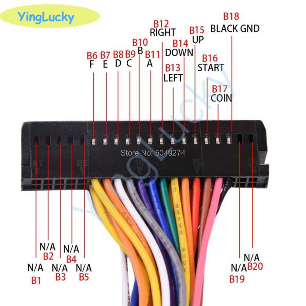 Arcade kabine 40-pin tel koşum - Board Game Maker incelemesi ve fiyatı