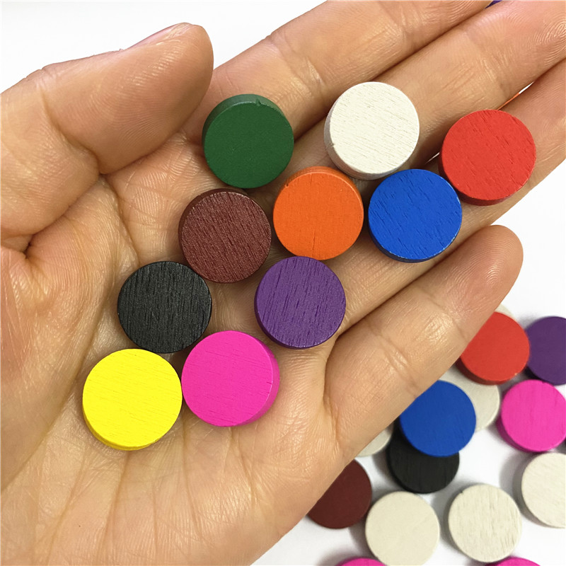 50 adet 15*5 MM 11 Renk Ahşap  - Board Game Sequence incelemesi ve fiyatı