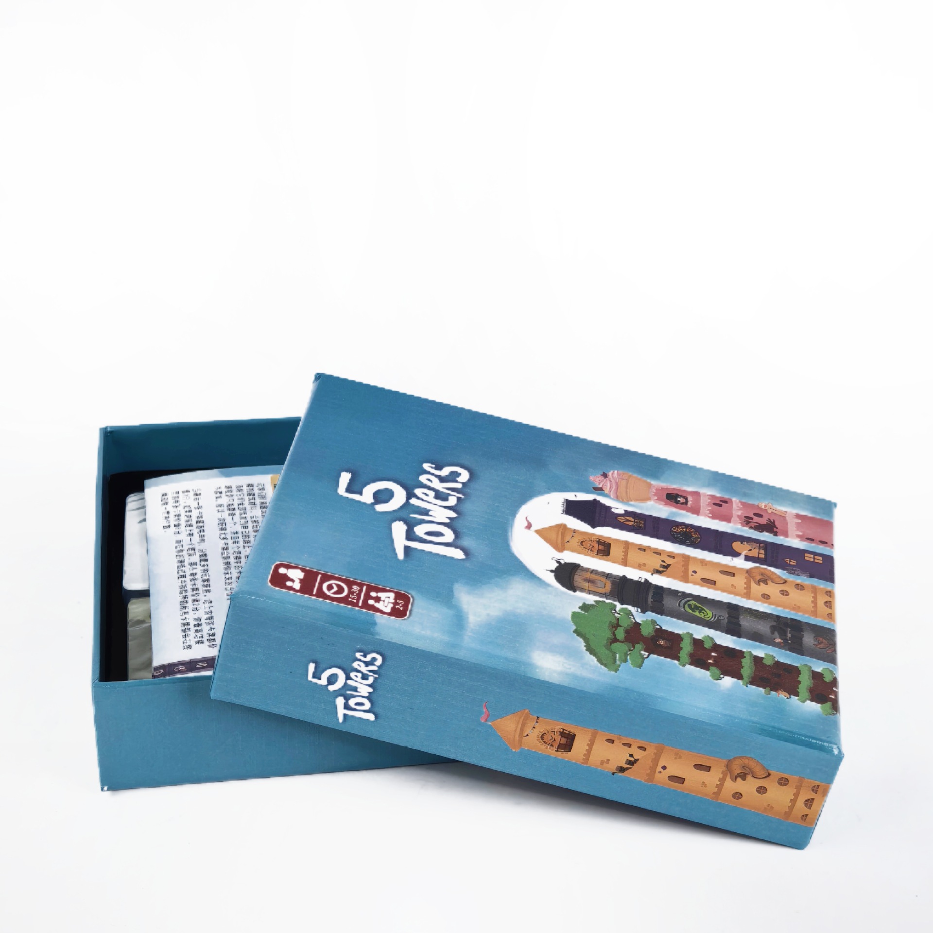 5 Kuleli Strateji İstifleme Ku - Board Game For 5 Players incelemesi ve fiyatı
