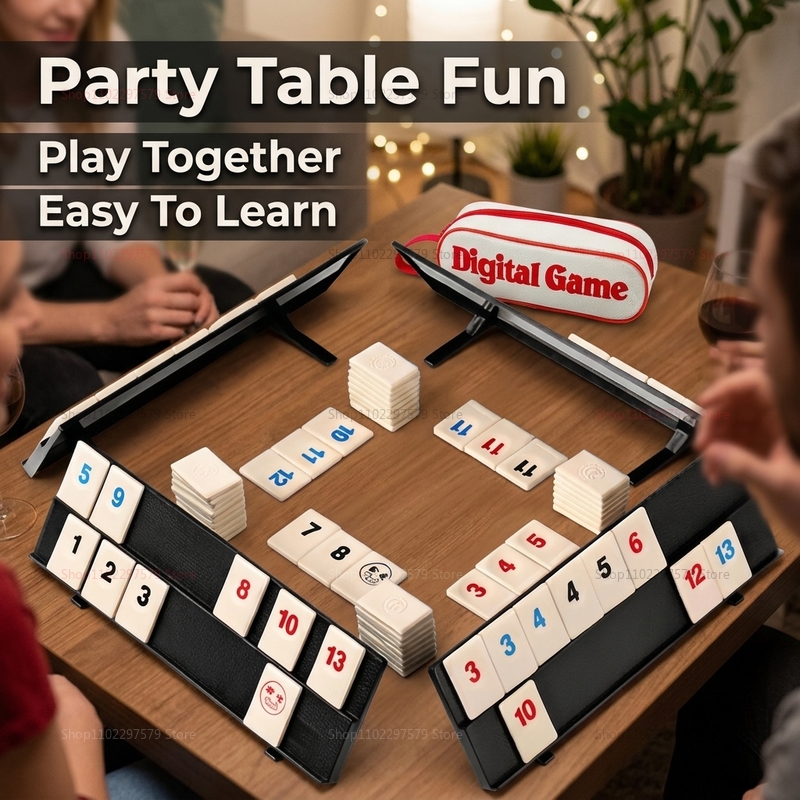 2026 Yeni Rummy Cube Oyun Seti - Board Game Sequence incelemesi ve fiyatı
