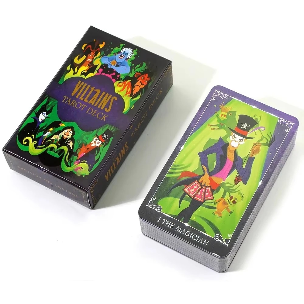 78 adet Kötü Adamlar Tarot Güv - Board Game Villainous incelemesi ve fiyatı