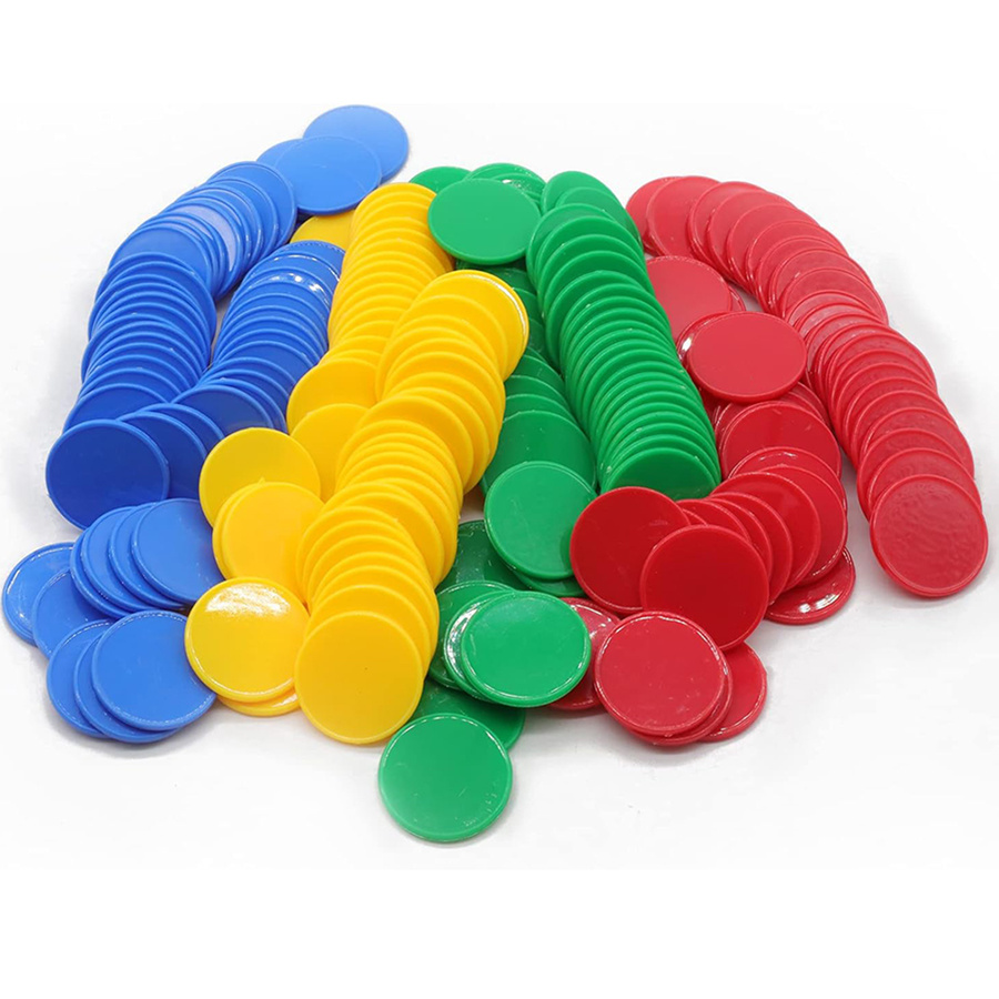 100 Fiş ve 10 Zar Seti - 19mm  - Board Game Sequence incelemesi ve fiyatı